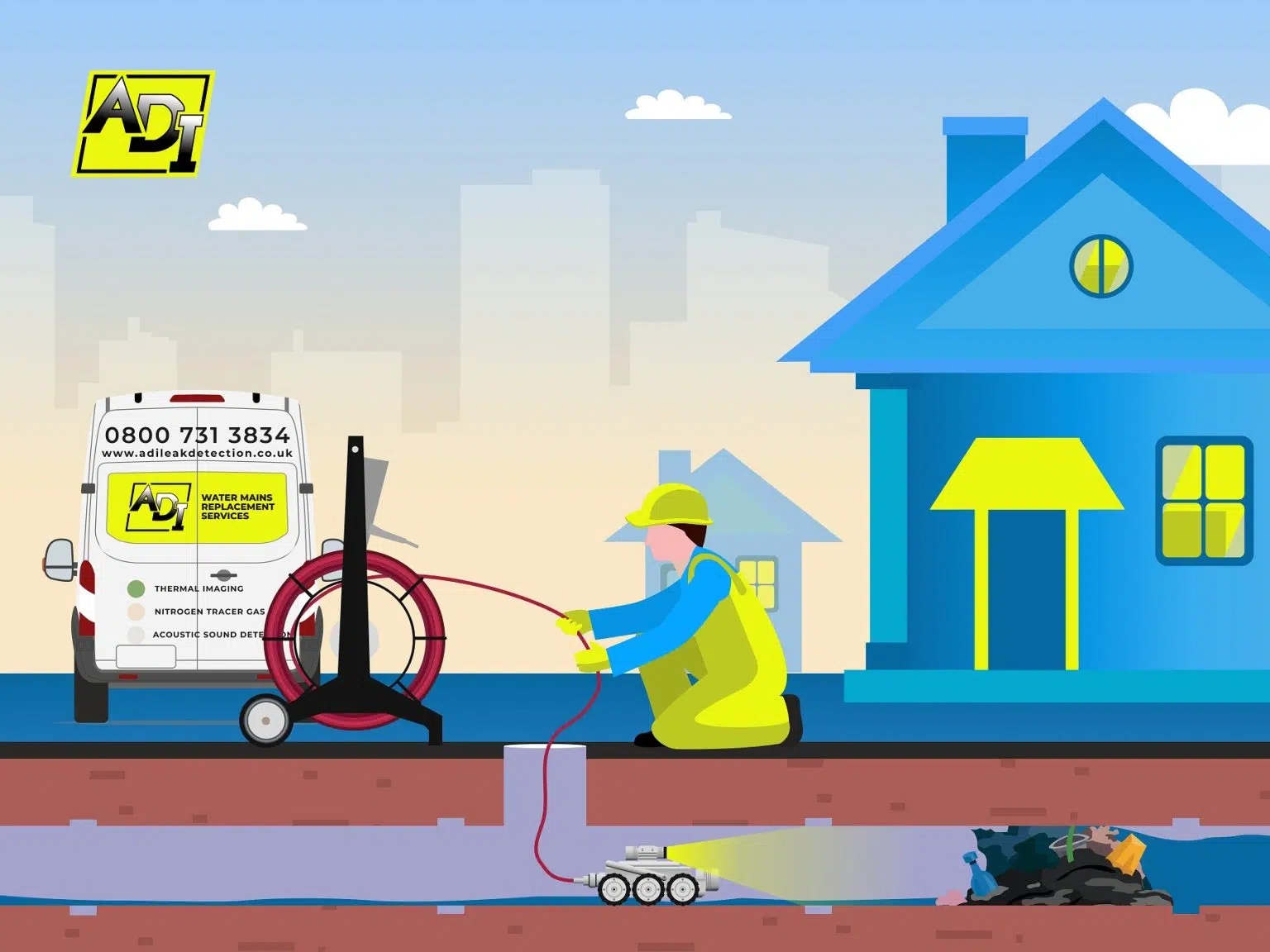 Drainage CCTV Surveys & Investigations Gloucestershire